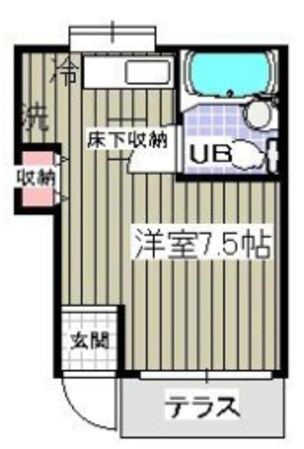 南行徳駅 徒歩12分 1階の物件間取画像